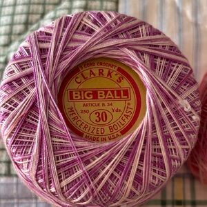 Clark's Big Ball Crochet Thread